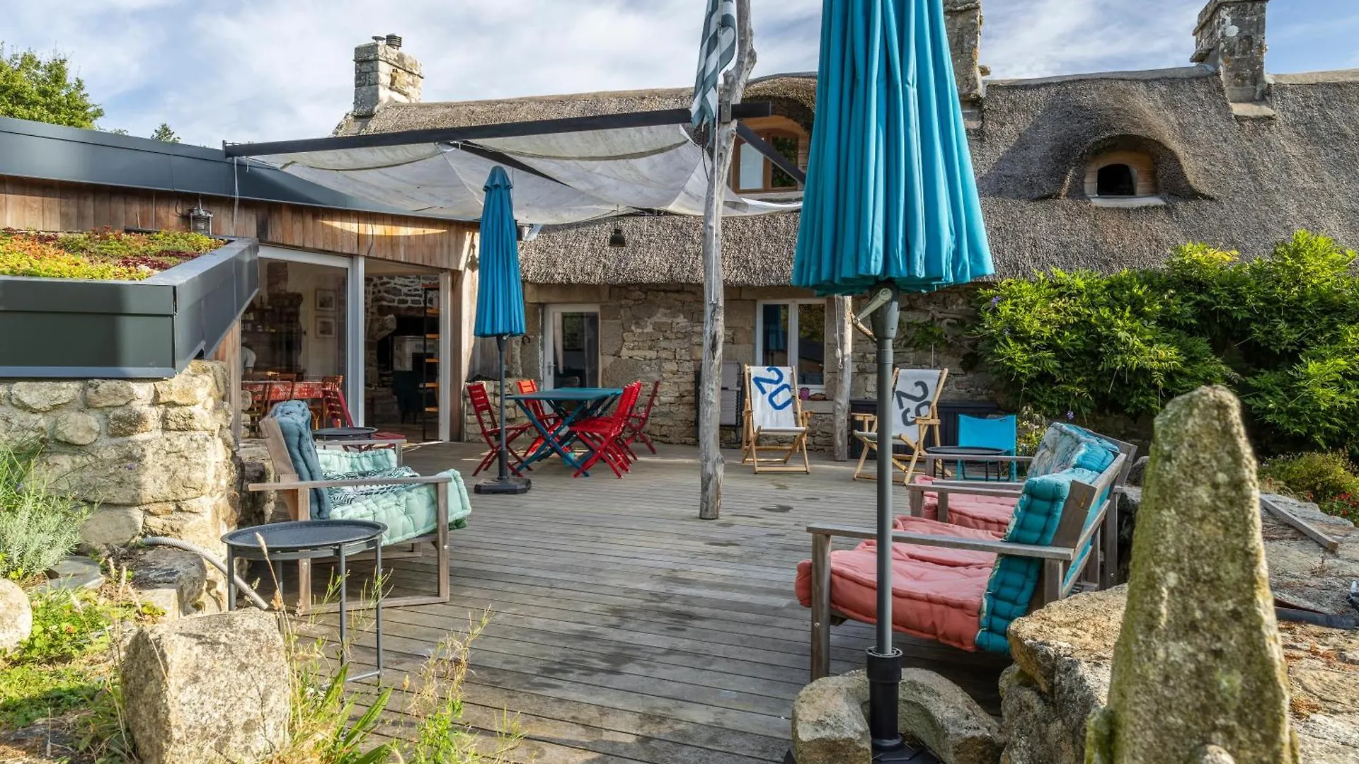 Superbe Chaumiere En Bord De Mer Fouesnant 0*,  France