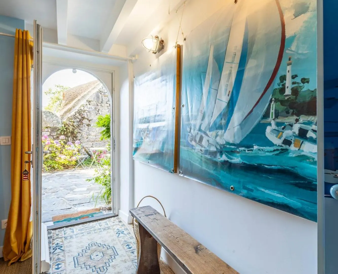 Villa Superbe Chaumiere En Bord De Mer Fouesnant France