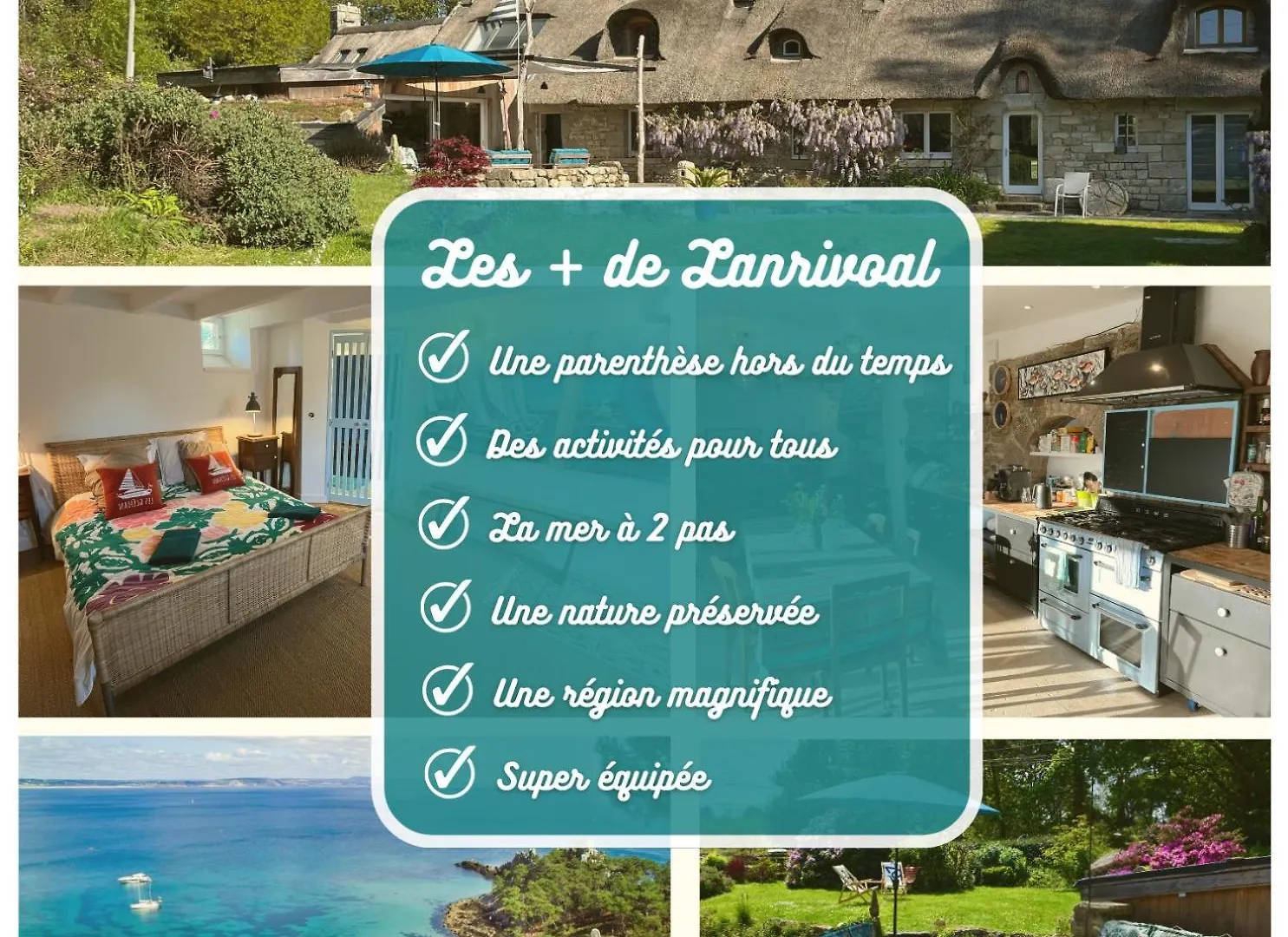 Superbe Chaumiere En Bord De Mer Fouesnant France